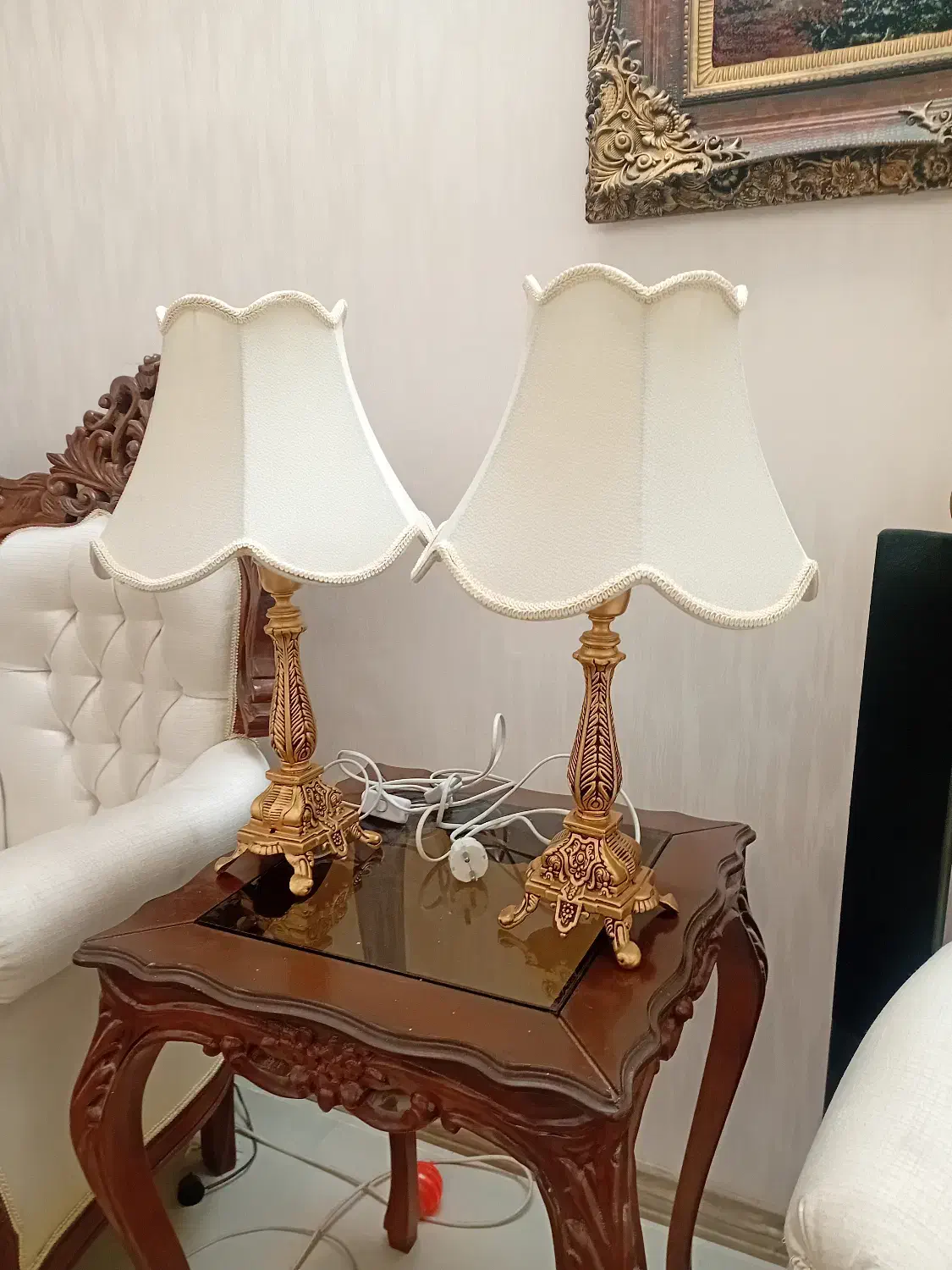 اواژور|چراغ خواب و آباژور|مشهد, چهارچشمه|دیوار