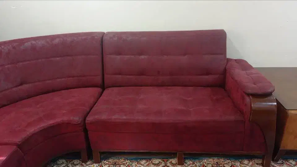 مبل ال شرکتی در حد نو|مبلمان خانگی و میز عسلی|اهواز, کوی راه کربلا|دیوار