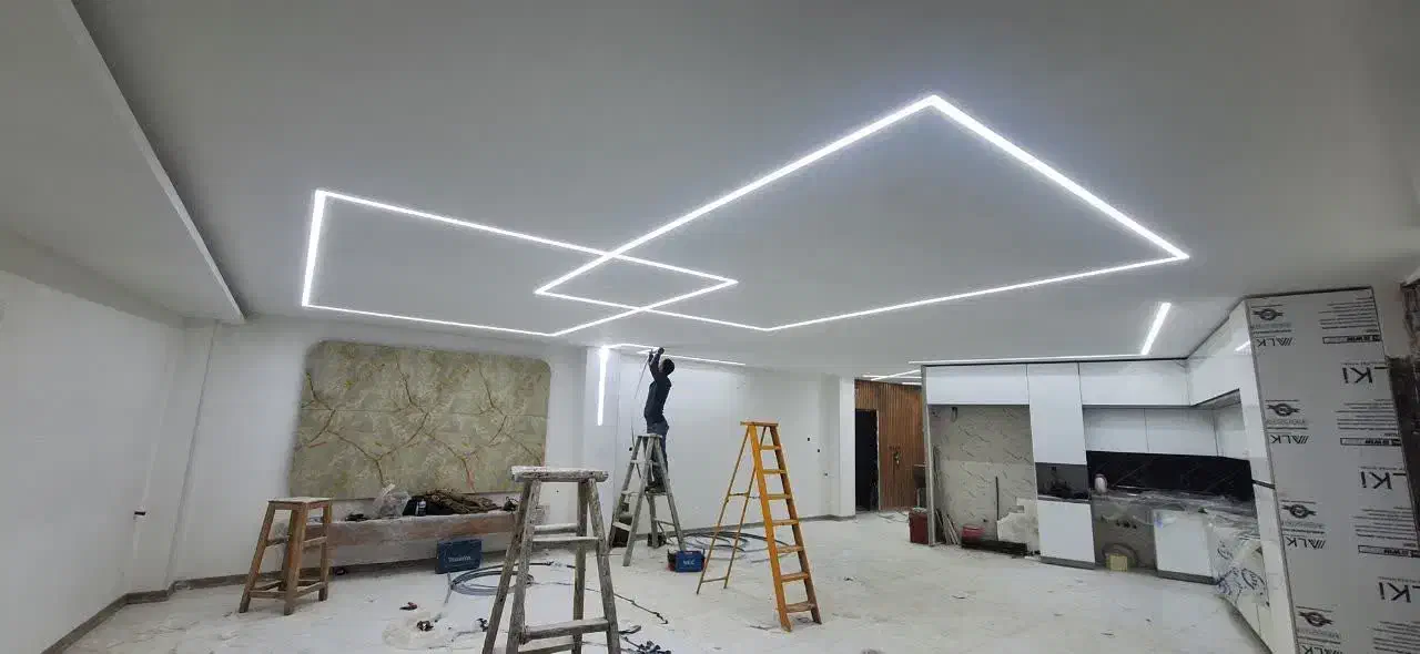 تولید و توزیع انواع لاینر توکار و روکار و نماو ...|لامپ و چراغ|شاهین‌شهر, گزبرخوار|دیوار