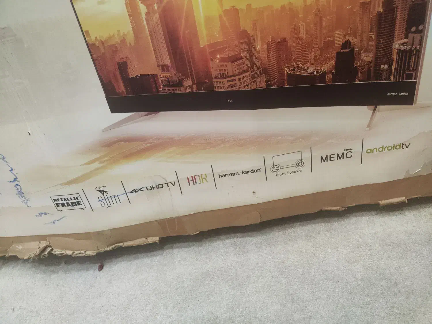 TCL 55 اینچ|تلویزیون و پروژکتور|تهران, حافظیه|دیوار