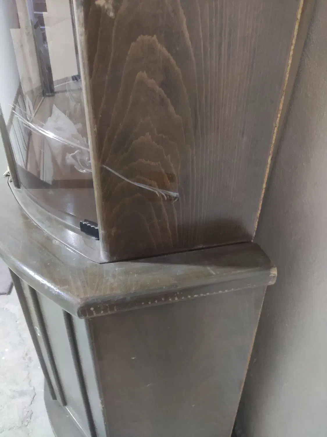 بوفه چوبی شیشه ای|بوفه، ویترین، کنسول|شاهرود, |دیوار