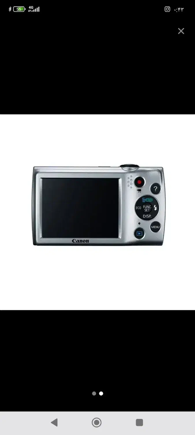 دوربین canon اصل|دوربین عکاسی و فیلم‌برداری|قروه, |دیوار