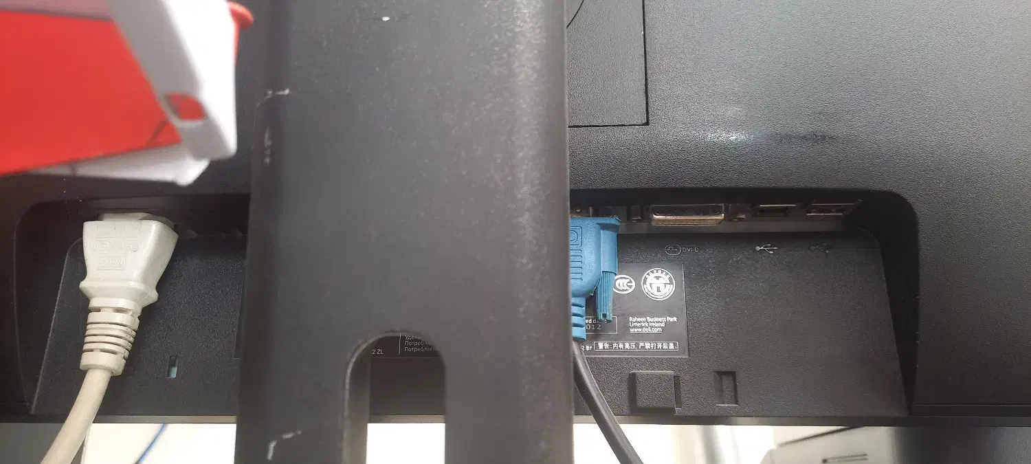 مانیتورledدل وhp|قطعات و لوازم جانبی رایانه|خرم‌آباد, |دیوار