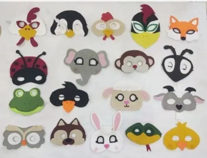 ماسک صورت نمدی طرح دلخواه شما قابل اجراست|صنایع دستی و سایر لوازم تزئینی|اسلام‌شهر, شهرک مهدیه|دیوار