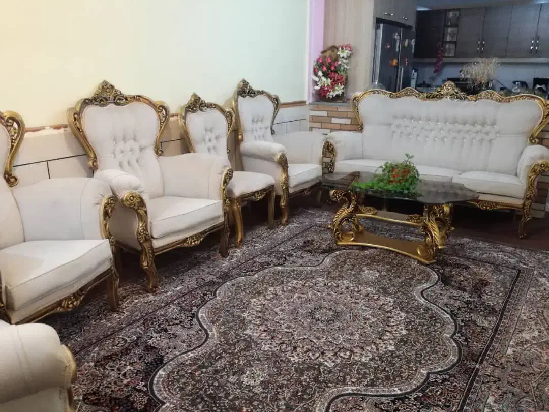 مبلمان و میز نهارخوری ۸ نفره|مبلمان خانگی و میز عسلی|ایذه, |دیوار