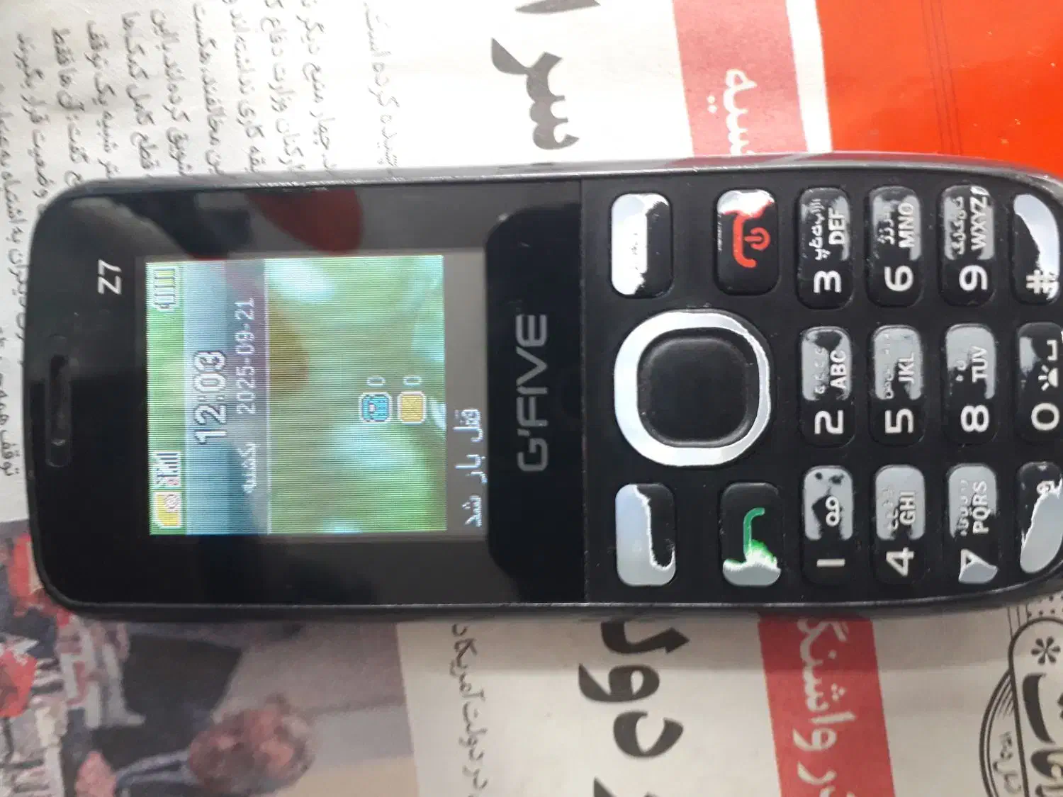 نوکیا Gfive سالم|موبایل|رشت, گیل|دیوار