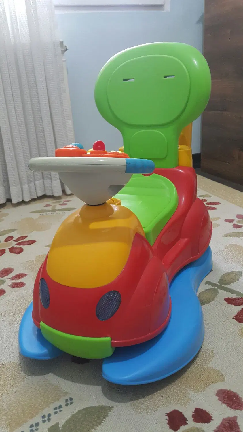 واکر موزیکال دو حالته مارک chicco|اسباب و اثاث بچه|تهران, چوب تراش|دیوار