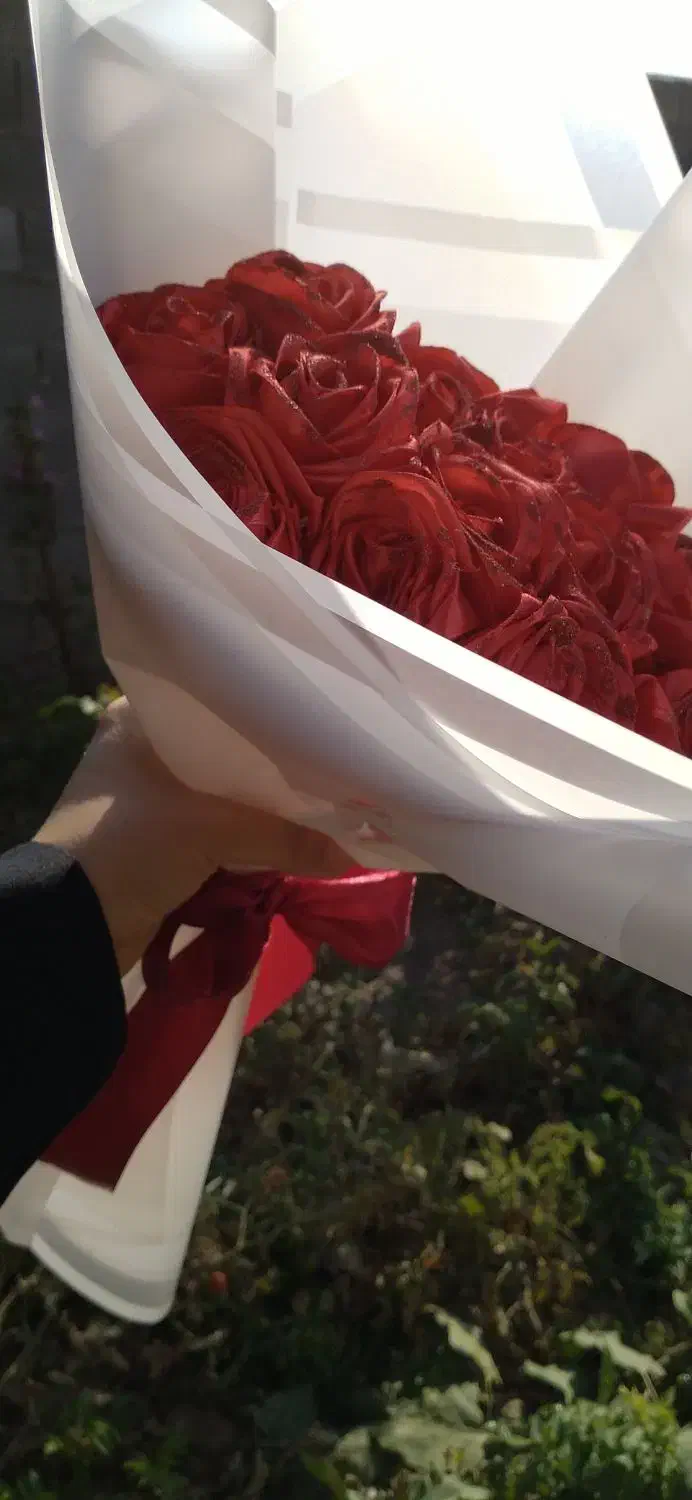 دسته گل روبانی، بهترین هدیه با قیمت مناسب|گل مصنوعی|میانه, |دیوار