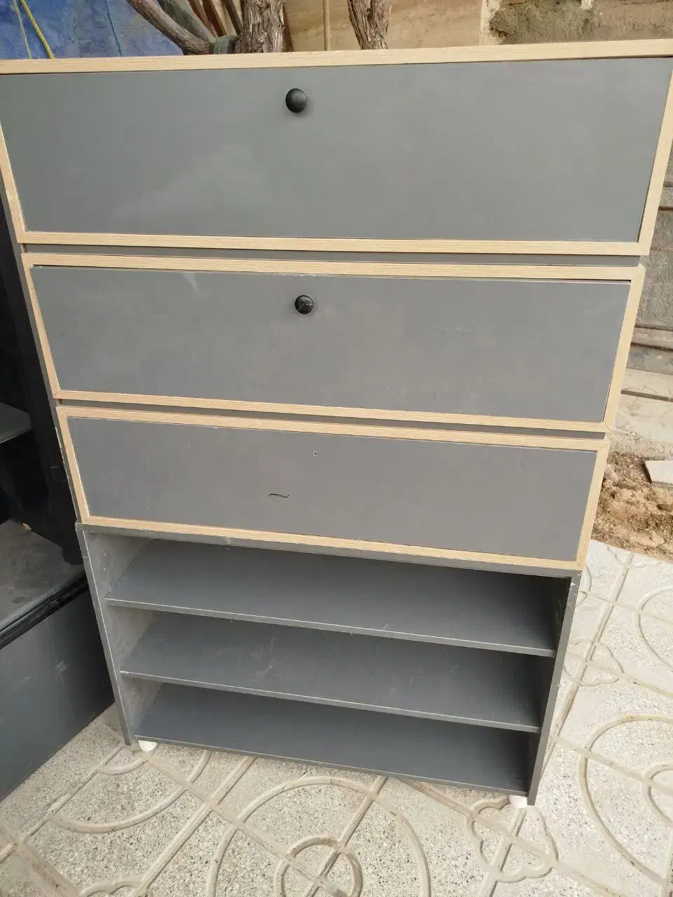 کتابخانه و جاکفشی|جاکفشی، کمد، دراور|اسفراین, |دیوار