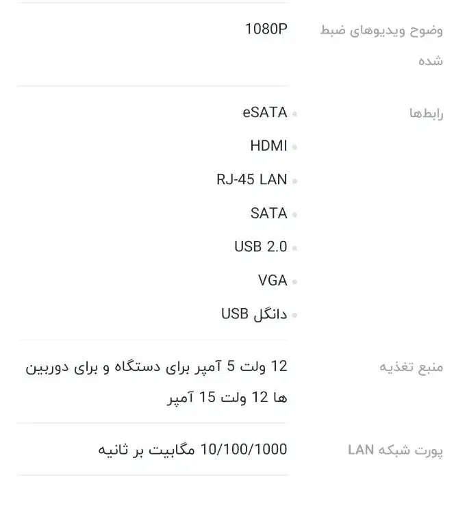 دوربین مداربسته|دوربین مداربسته|شیراز, پودنک|دیوار