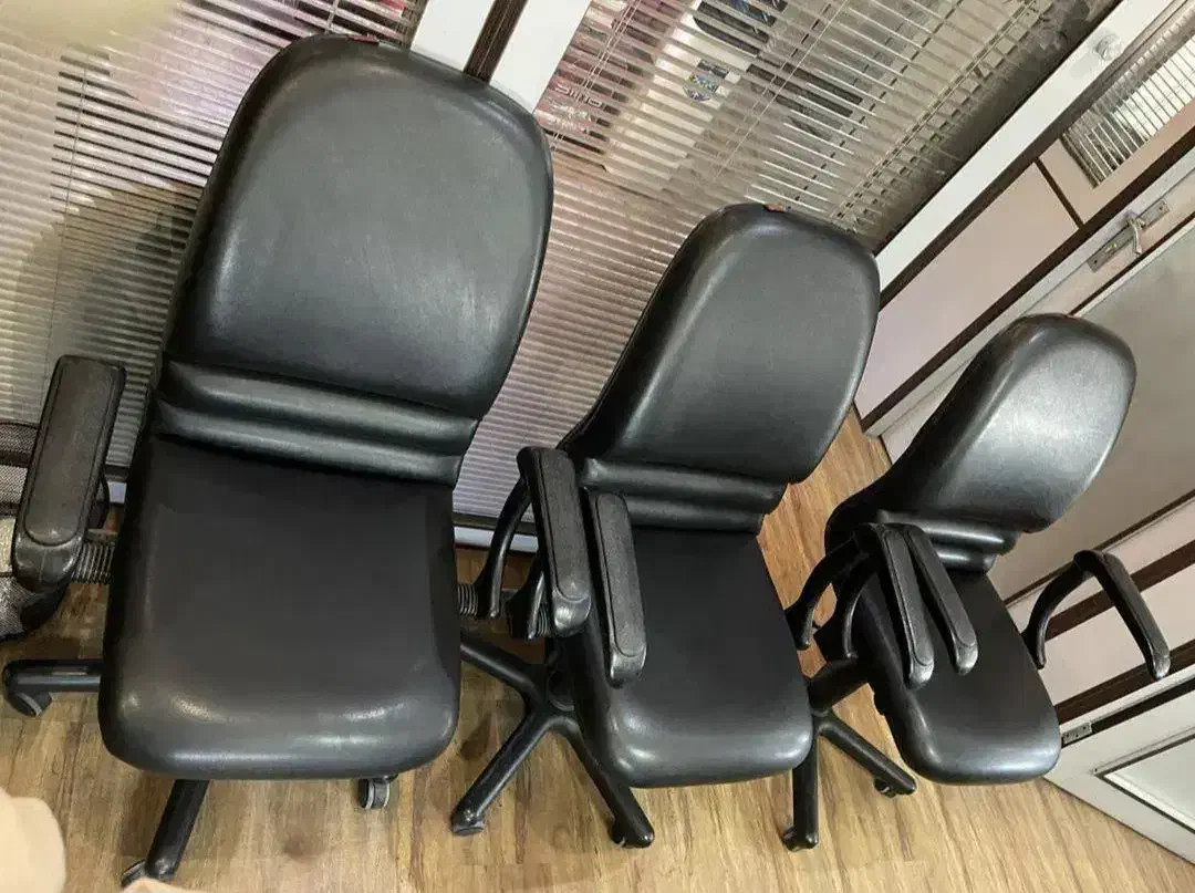 سه عدد صندلی نیلپر کاملا سالم|مبلمان اداری|تهران, شهرک یاس|دیوار