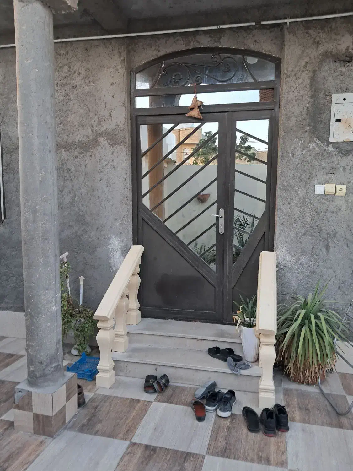 فروش درب حال باچهارچوب ودوعددپنجره دوجداره|مصالح و تجهیزات ساختمان|گله دار, |دیوار