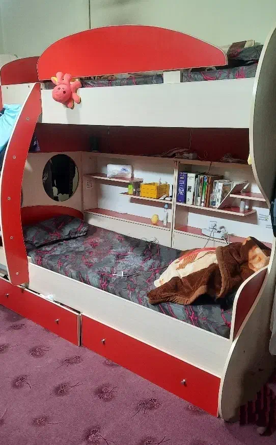 تخت دو طبقه|تخت و سرویس خواب|شاهرود, |دیوار