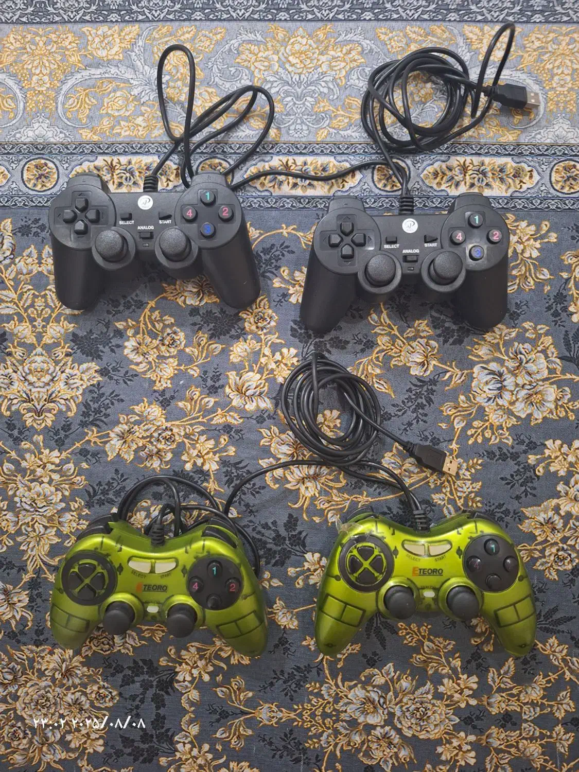 ۴ دستگیره بازی usb|کنسول، بازی ویدئویی و آنلاین|کرمانشاه, |دیوار