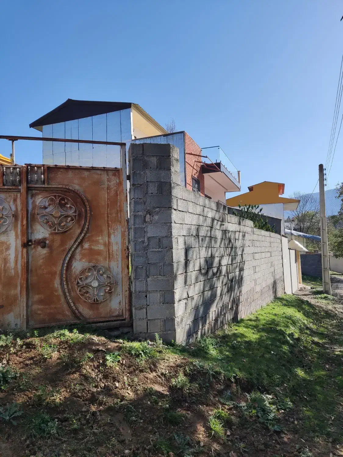 چلاو پلاک ویلایی با مجوز ساخت 201 متری|فروش زمین و ملک کلنگی|امامزاده عبدالله, |دیوار