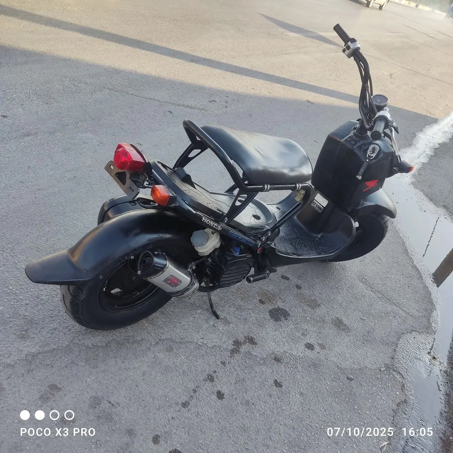 موتور پاکشتی هوندا زومر Honda zoomer|موتورسیکلت|شیراز, نارنجستان|دیوار