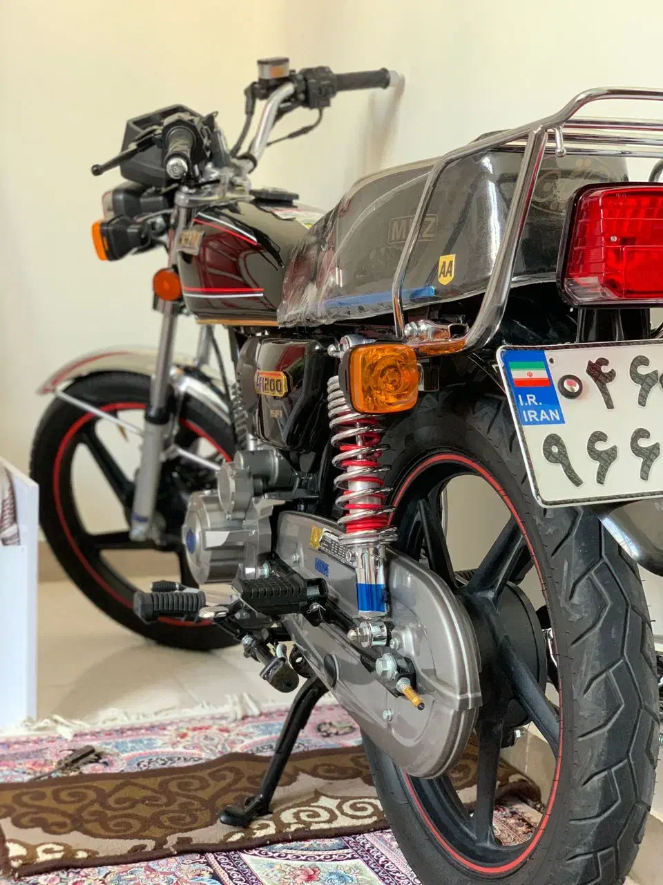 موتور متین ۲۰۰ در حد خشک|موتورسیکلت|اسلامشهر, مسکن مهر اسلاشهر (شهرک امام خمینی)|دیوار