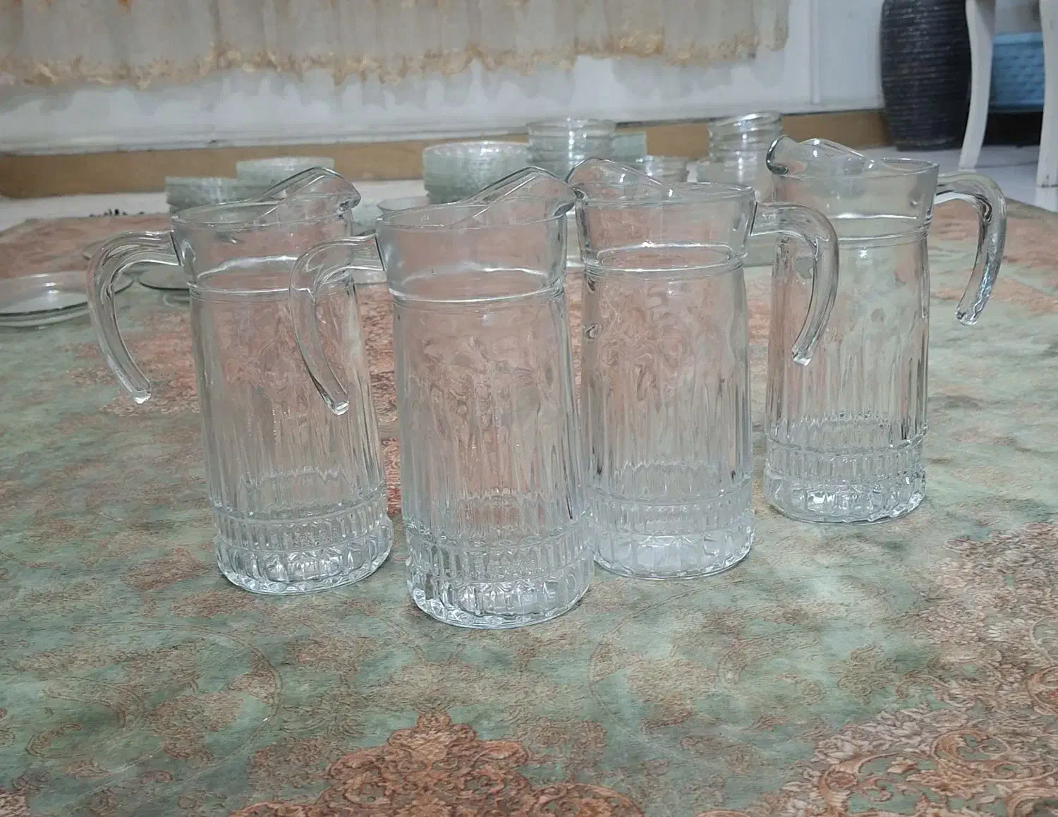 وسایل آشپزخانه سرویس شیشه میوه خوری ملامین پارچ|ظروف سرو و پذیرایی|کرج, اصفهانی‌ها|دیوار