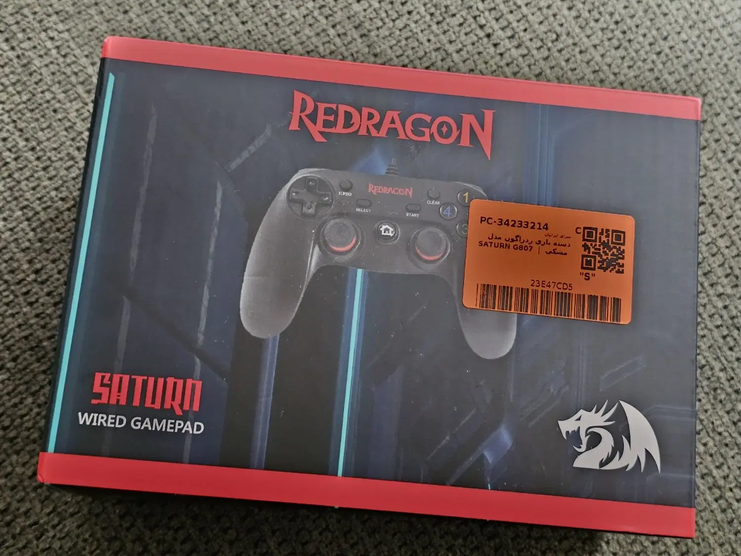 دسته بازی REDRAGON G807|کنسول، بازی ویدئویی و آنلاین|تهران, گلستان (شهرک راه آهن)|دیوار