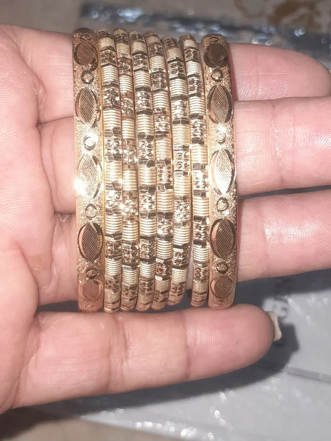 ۸ عدد النگوی ژوپینگ زیر قیمت خرید خودم گذاشتم|بدلیجات|بندر انزلی, معلم|دیوار