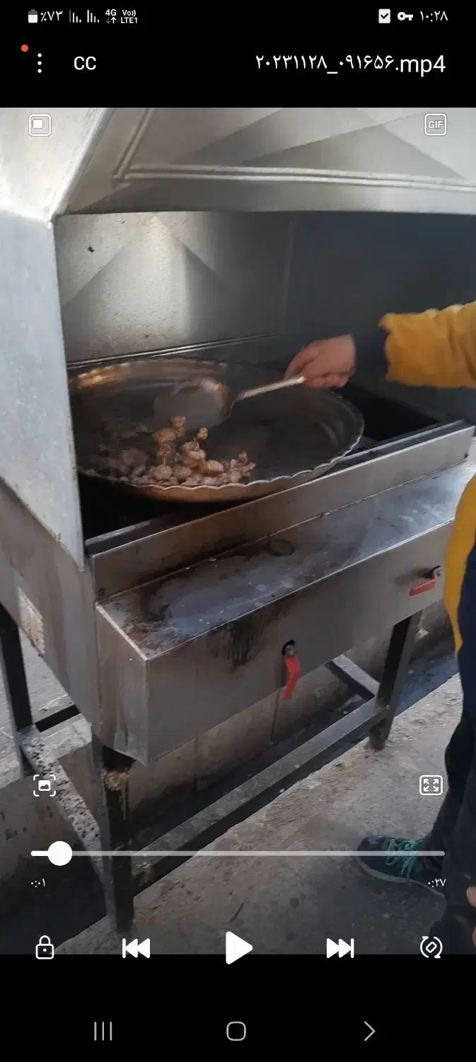 فر کباب پز ۱۲ شعله کم کارکرد در حد|اجاق گاز و لوازم برقی پختوپز|سراب, |دیوار