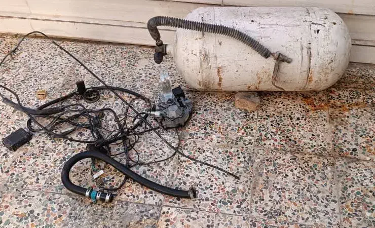 کپسول گاز سی ان جی|قطعات یدکی و لوازم جانبی|شوش, |دیوار