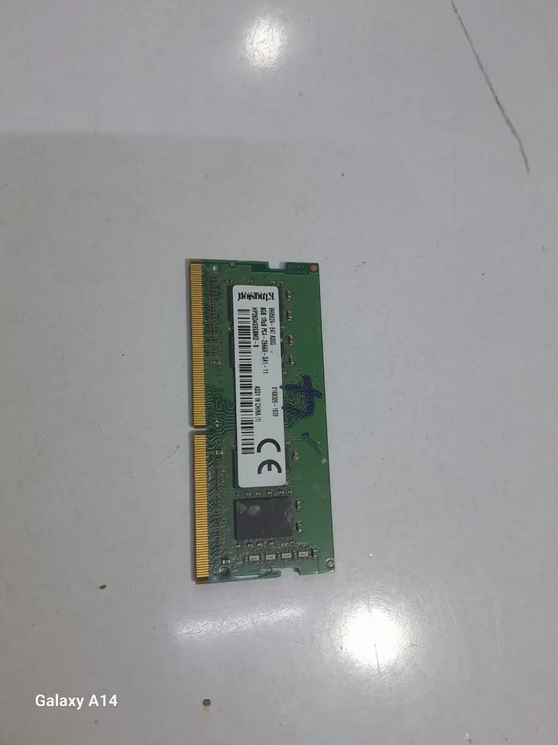 رم لپ تاپ ۸ گیگ ddr4 برند kingston|قطعات و لوازم جانبی رایانه|اهواز, کوی آغاجاری|دیوار