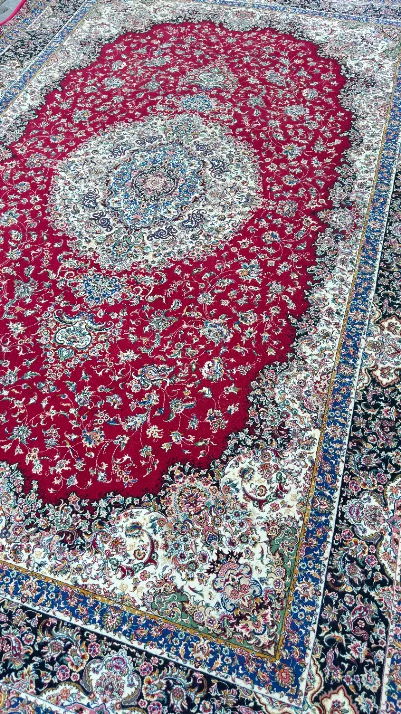 فرش پاتریس ۳عدد ۶متری بهمراه یک ۴متری ۱۰۵۰ شانه|فرش|اراک, |دیوار