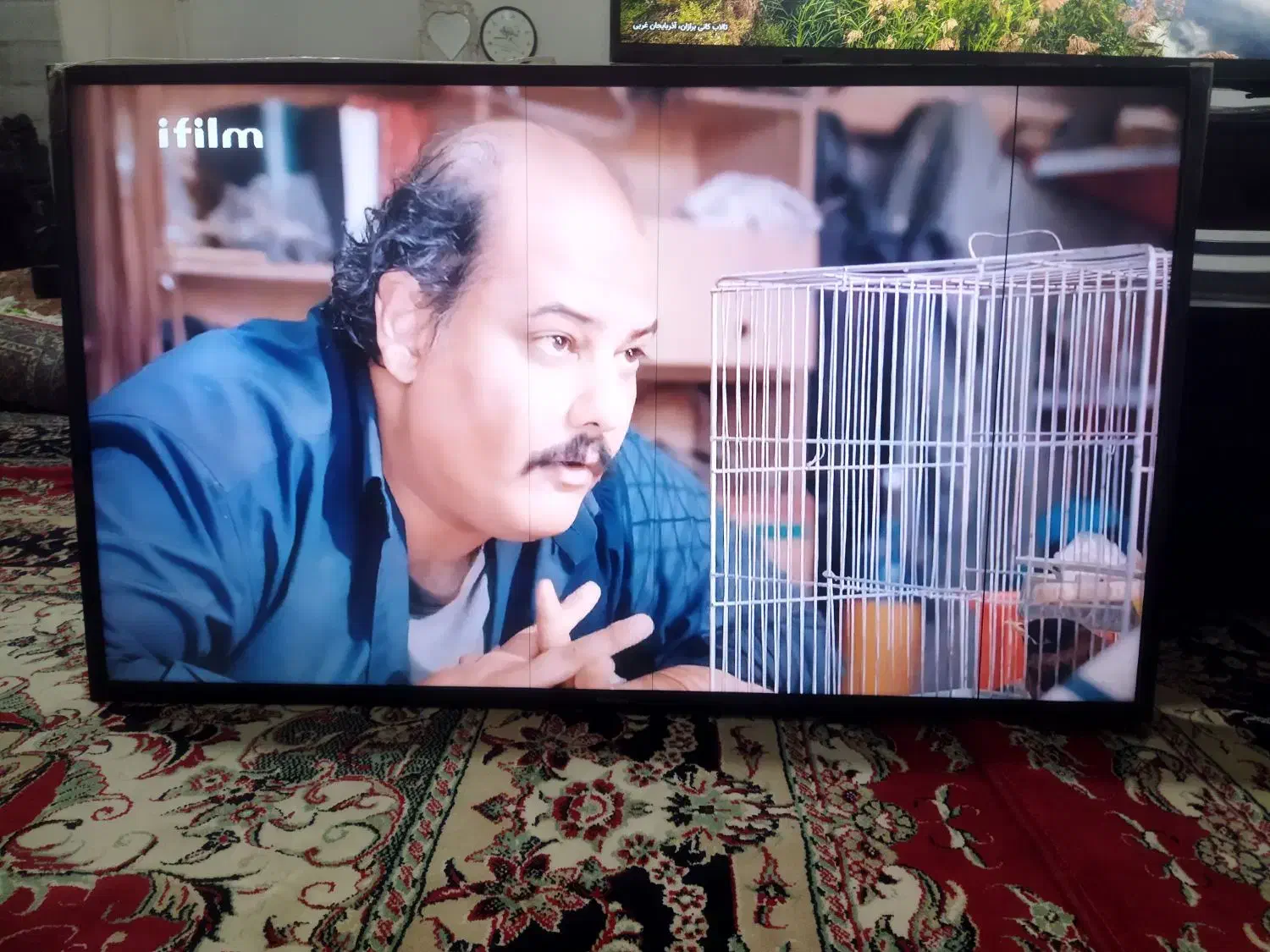 تلویزیون ۴۳ سامسونگ|تلویزیون و پروژکتور|قم, منبع آب|دیوار