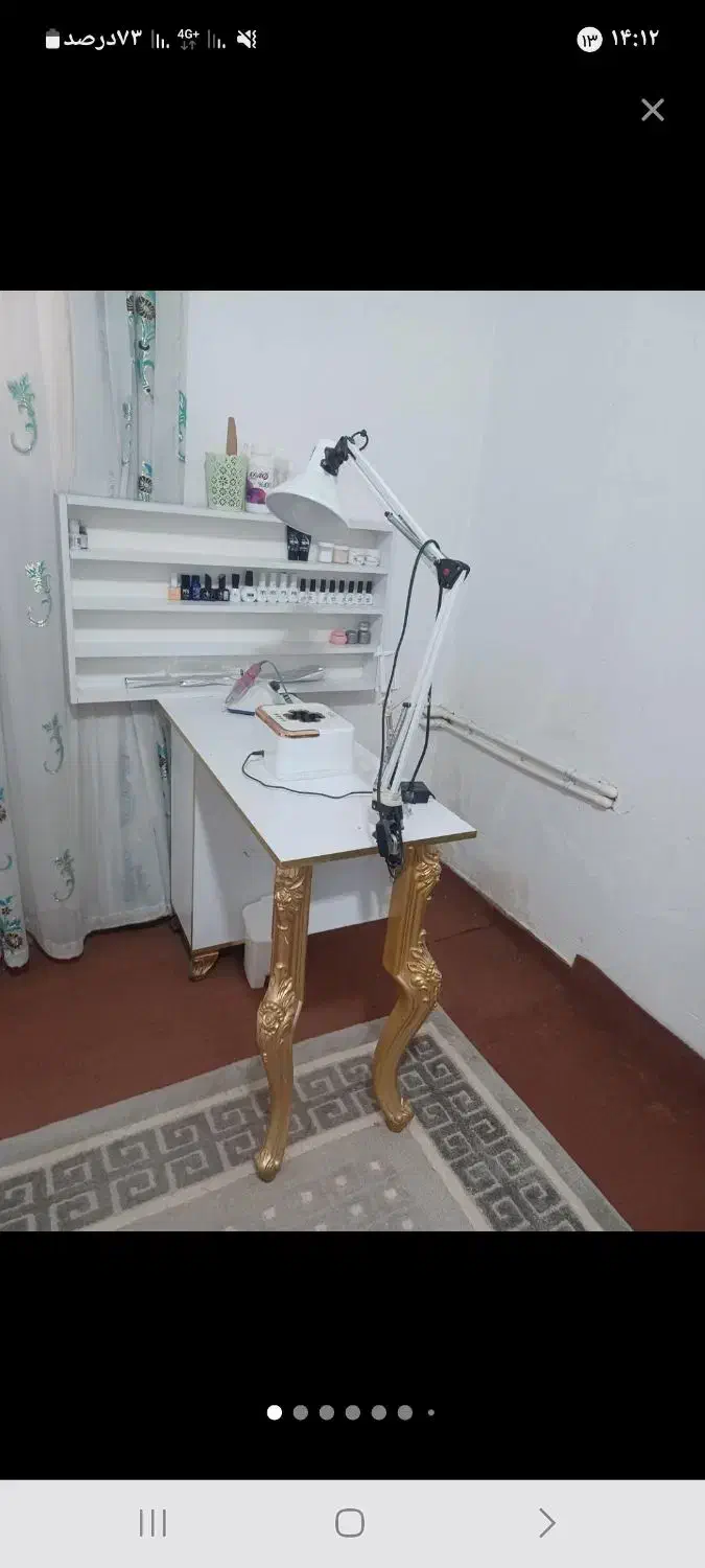 میز ناخن لوازم ناخن|آرایشگاه و سالنهای زیبایی|قم, زند آباد|دیوار