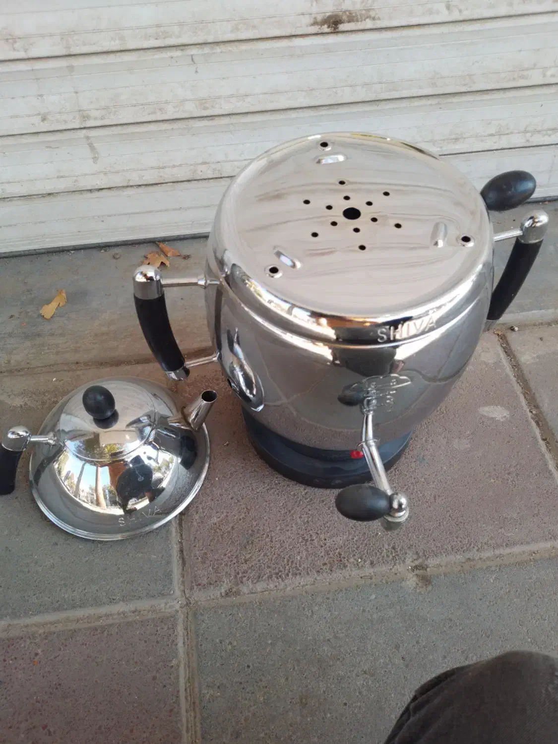 سماور برقی نو|سماور، چای‌ساز، قهوه‌ساز|هشتگرد, هشتگرد قدیم|دیوار