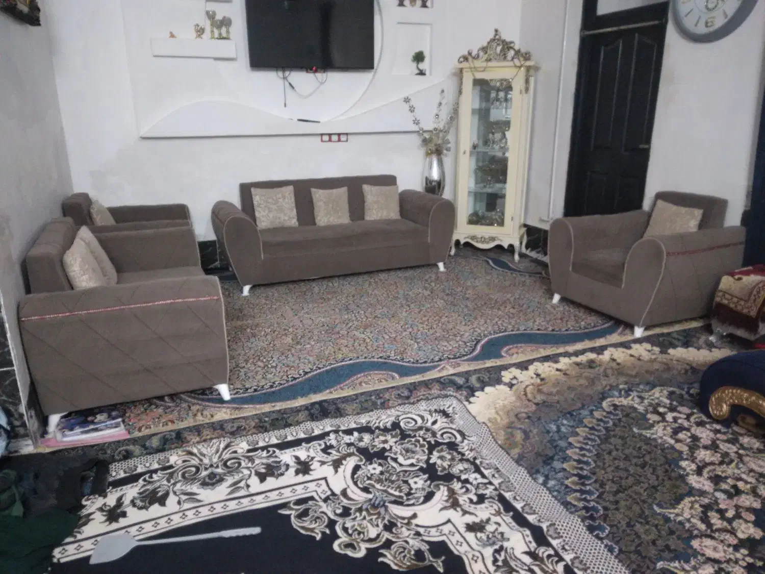 مبل7نفره تمیز|مبلمان خانگی و میز عسلی|تایباد, |دیوار