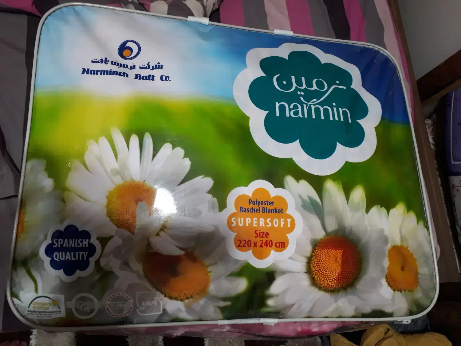 پتوی طرح گلبافت|رختخواب، بالش، پتو|تبریز, |دیوار