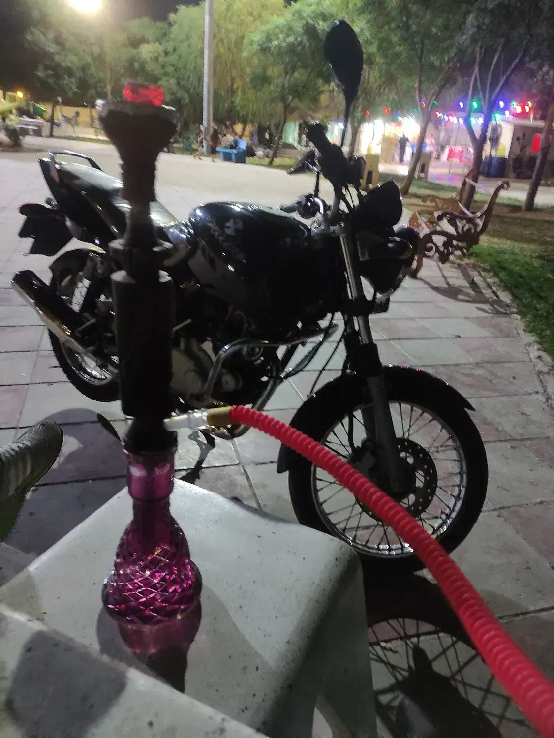 پالس پره ۱۸۰|موتورسیکلت|فردیس, نیروگاه برق|دیوار