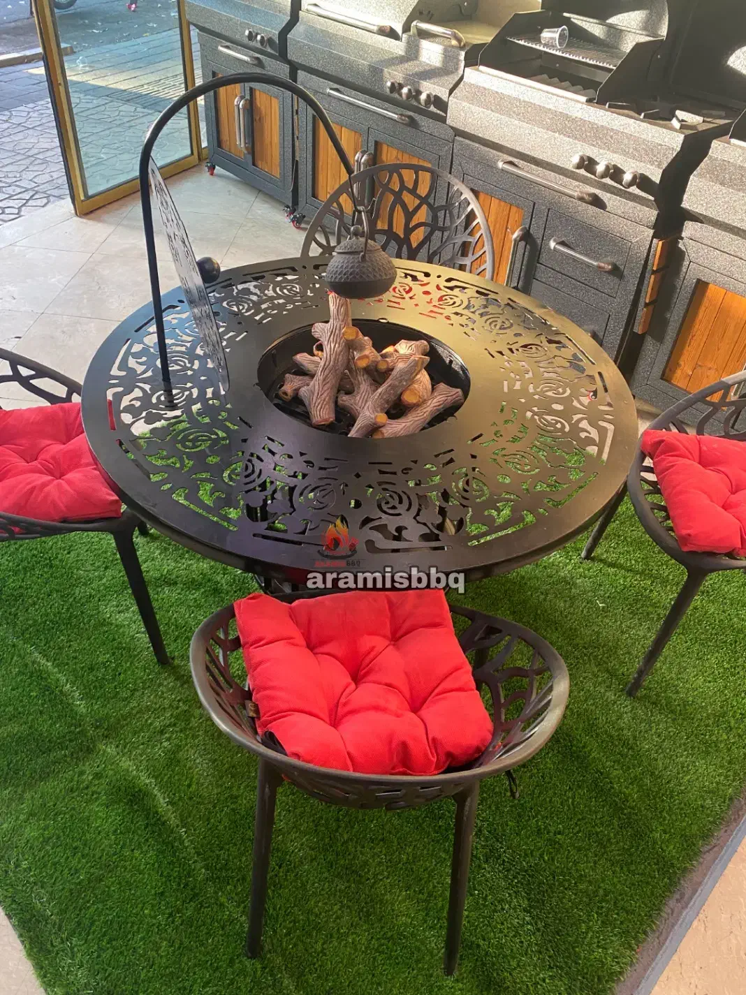 باربیکیو و آتشدان گرد در ابعاد سفارشی|اجاق گاز و لوازم برقی پخت‌وپز|تهران, شوش|دیوار