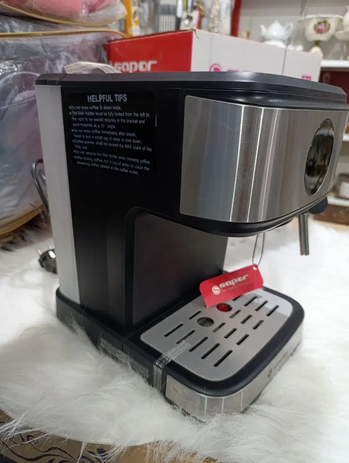 اسپرسو ساز ساپر SEM-2015|سماور، چای‌ساز، قهوه‌ساز|گنبد کاووس, |دیوار