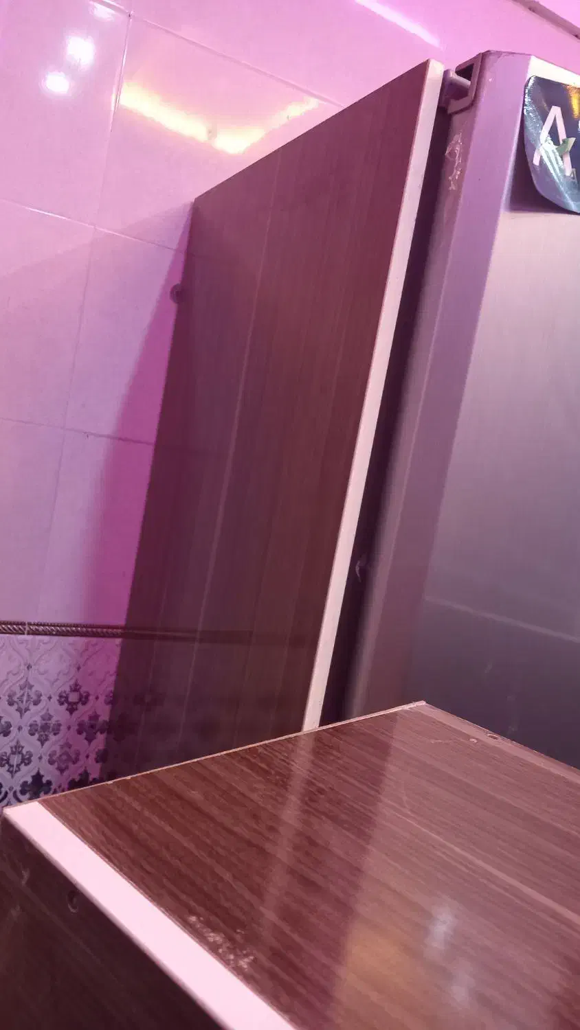 فروش.جا یخچال دوقلو همرا با کمد دودرب|یخچال و فریزر|صحنه, |دیوار