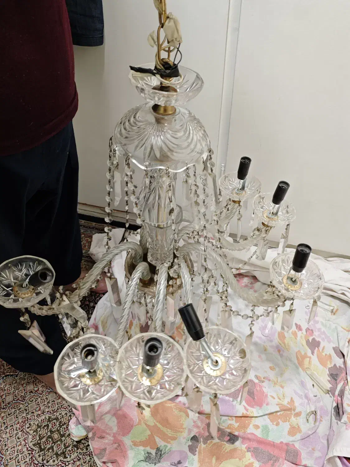 لوستر|لوستر و چراغ آویز|تهران, استخر|دیوار