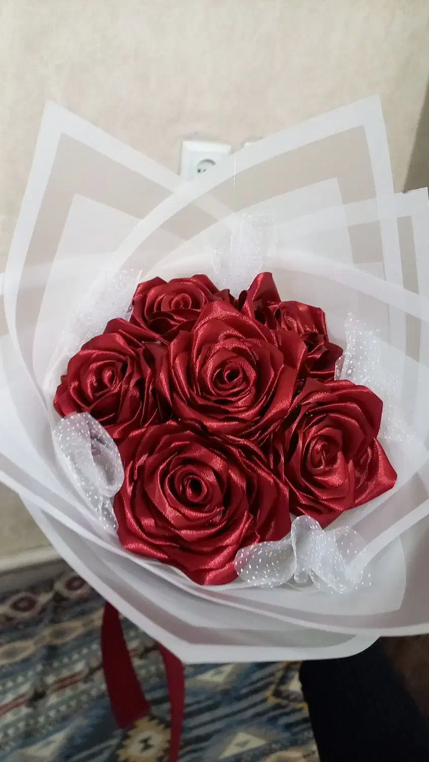 گل روبانی|گل مصنوعی|کرج, کوی کارمندان شمالی|دیوار