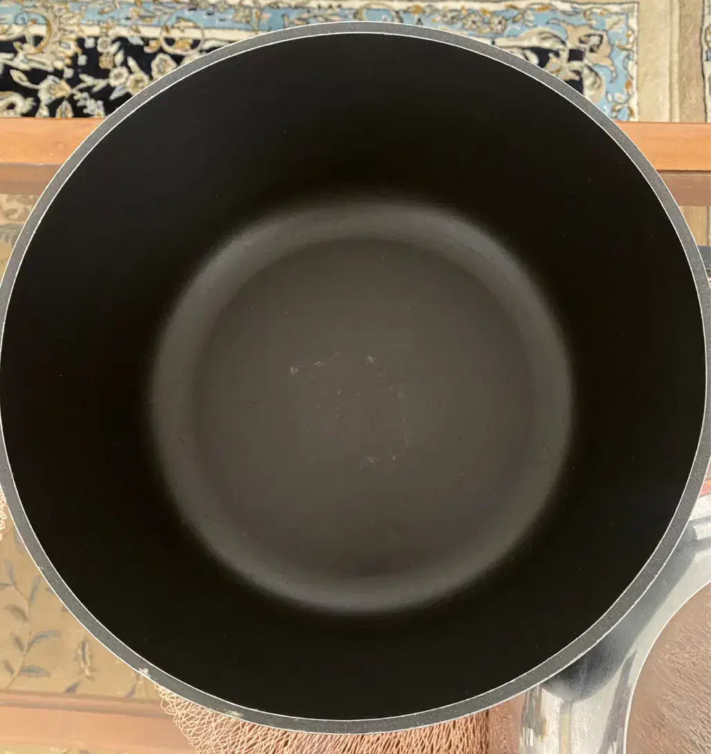 قابلمه تفلون به همراه ۵ عدد کفگیر و ملاقه|ظروف پخت‌وپز|فرمهین, |دیوار