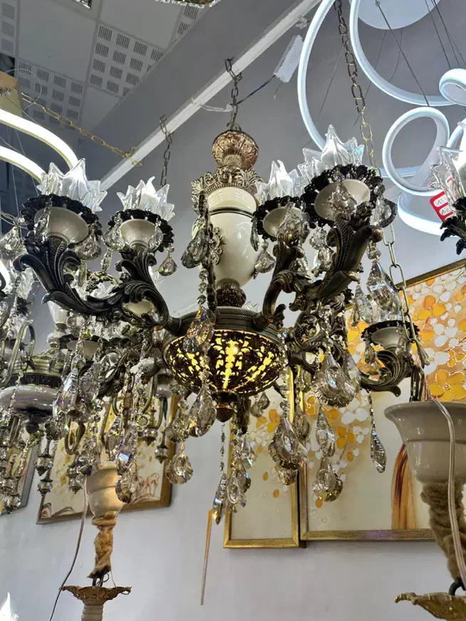 لوستر در تنوع مدل بالا|لوستر و چراغ آویز|اردبیل, |دیوار