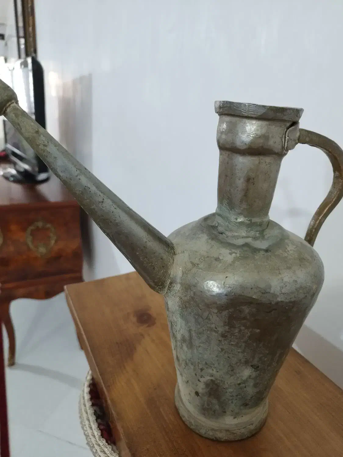 آفتابه مسی قدیمی|کلکسیون اشیاء عتیقه|خرمآباد, |دیوار