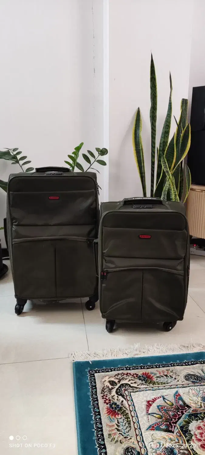 چمدان مسافرتی ست مارک پیر گاردین اصلی|کیف، کفش، کمربند|همدان, |دیوار