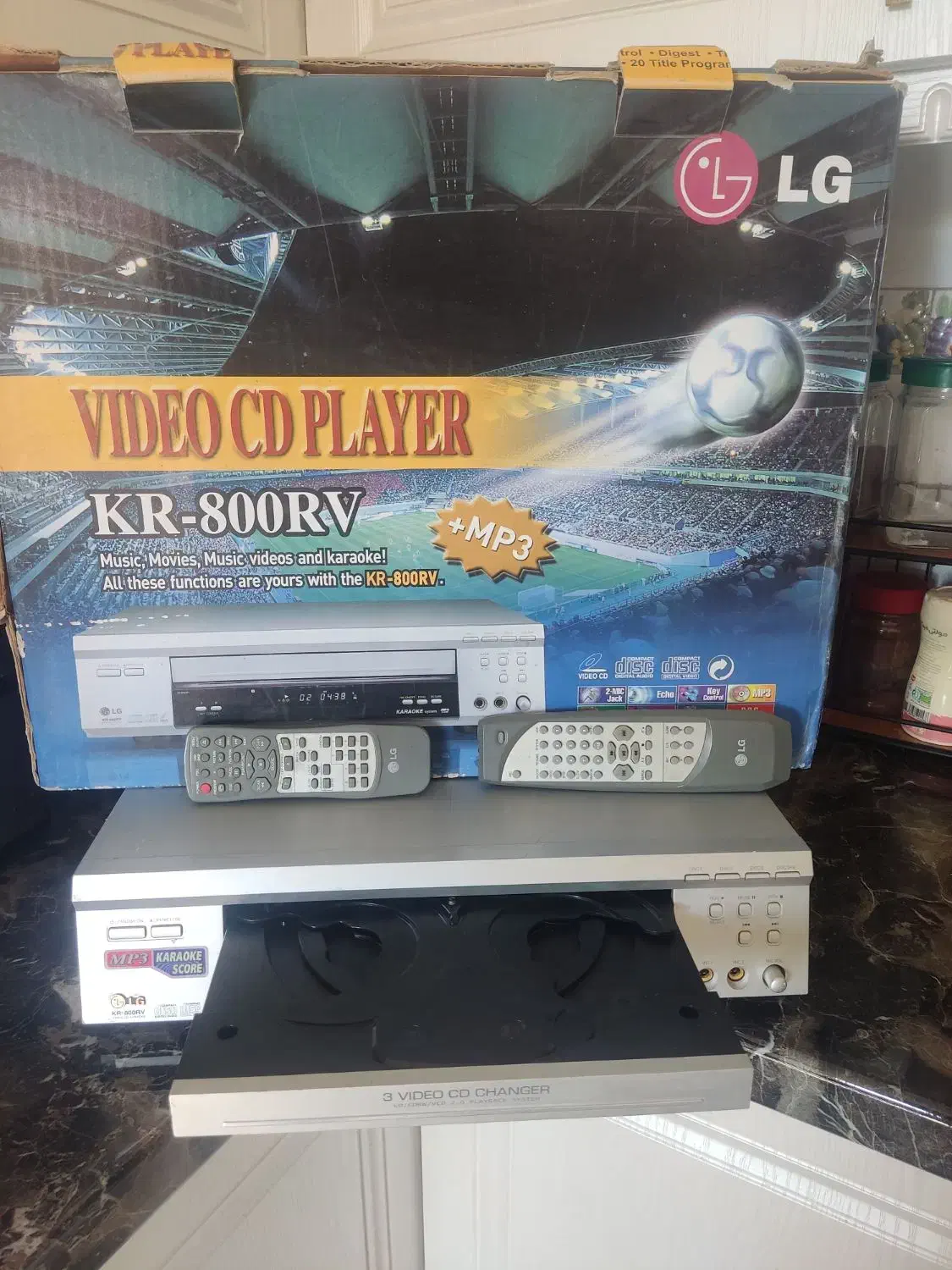 دستگاه سی دی سه دیسک|پخشکننده DVD و ویدیو|بجنورد, |دیوار