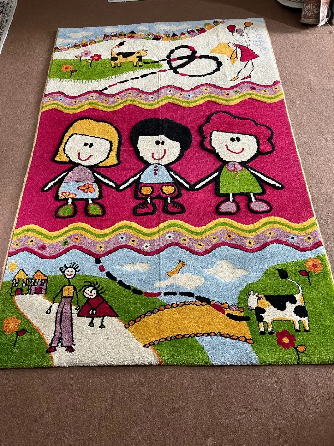 گلیم فرش و فرش کناره|گلیم، جاجیم، گبه|کرمانشاه, |دیوار