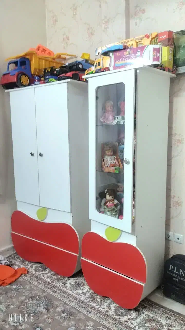 سرویس خواب دخترانه|تخت و صندلی بچه|مشهد, رضاییه|دیوار