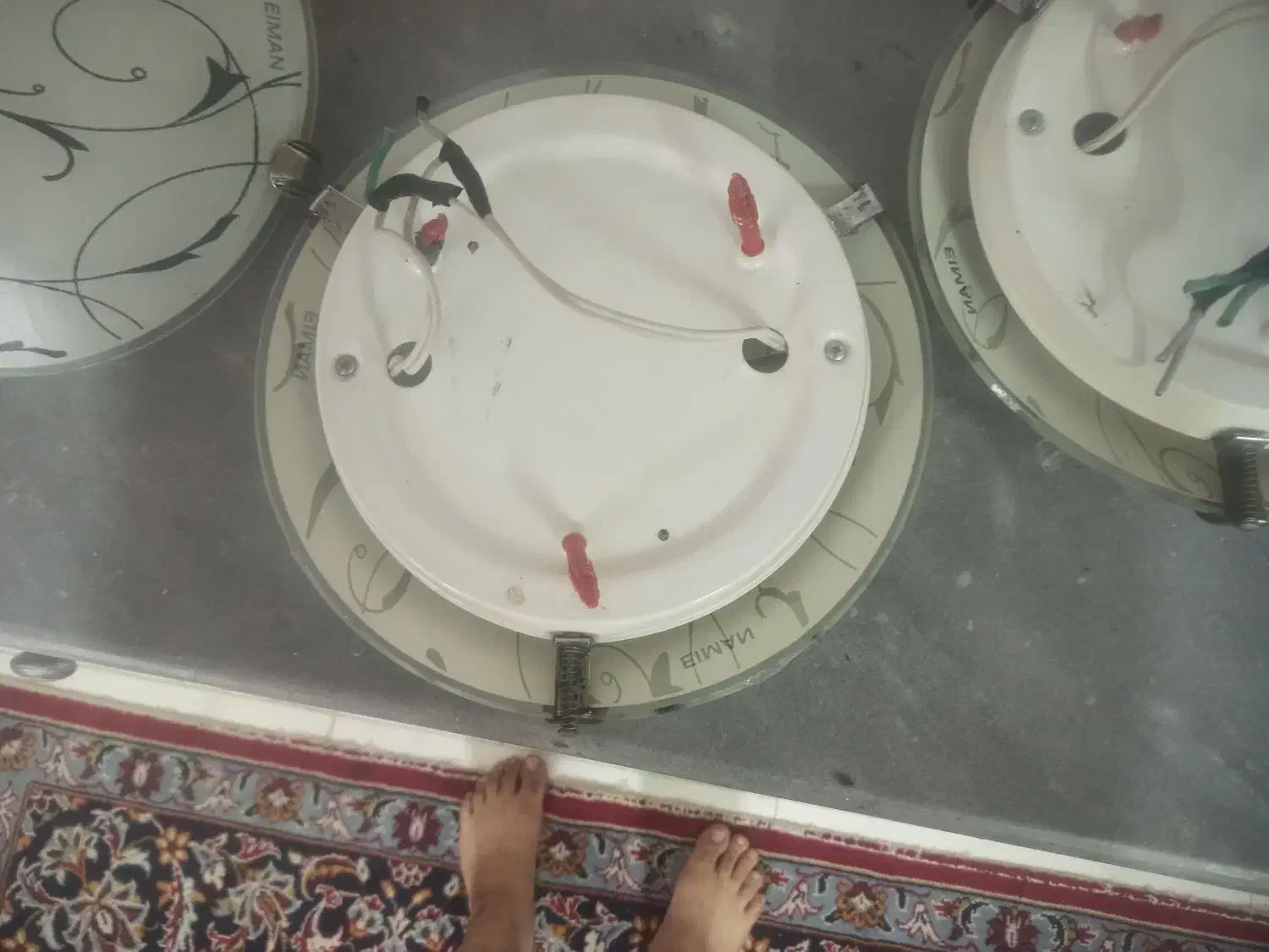 چراغ سقفی|لامپ و چراغ|سمنان, |دیوار