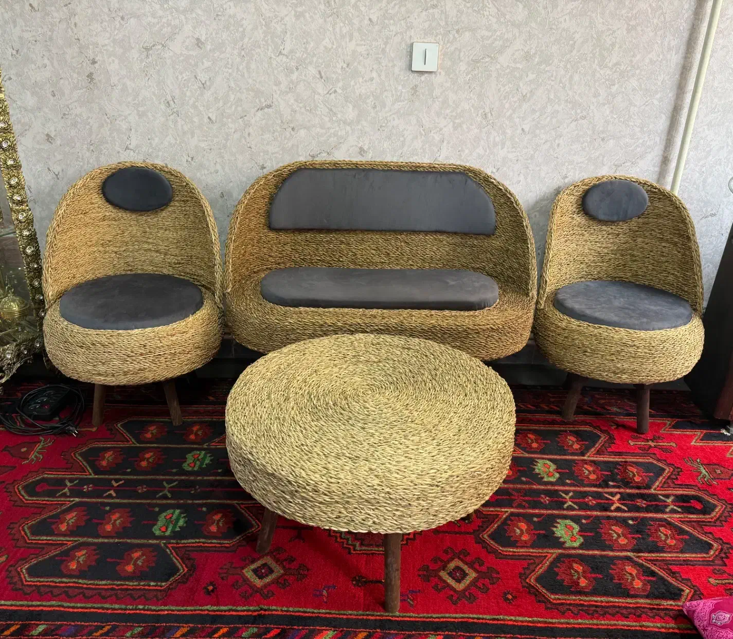 صندلی میزحصیری|صندلی و نیمکت|تبریز, |دیوار