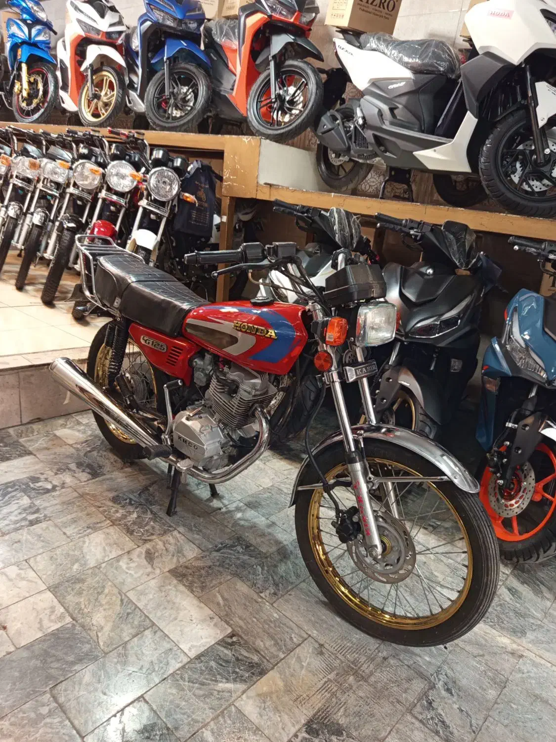 موتورسیکلت هونداکبیرکارکرده۱۵۰مدل۹۷اقساط باسفته|موتورسیکلت|تهران, یافت آباد شمالی|دیوار