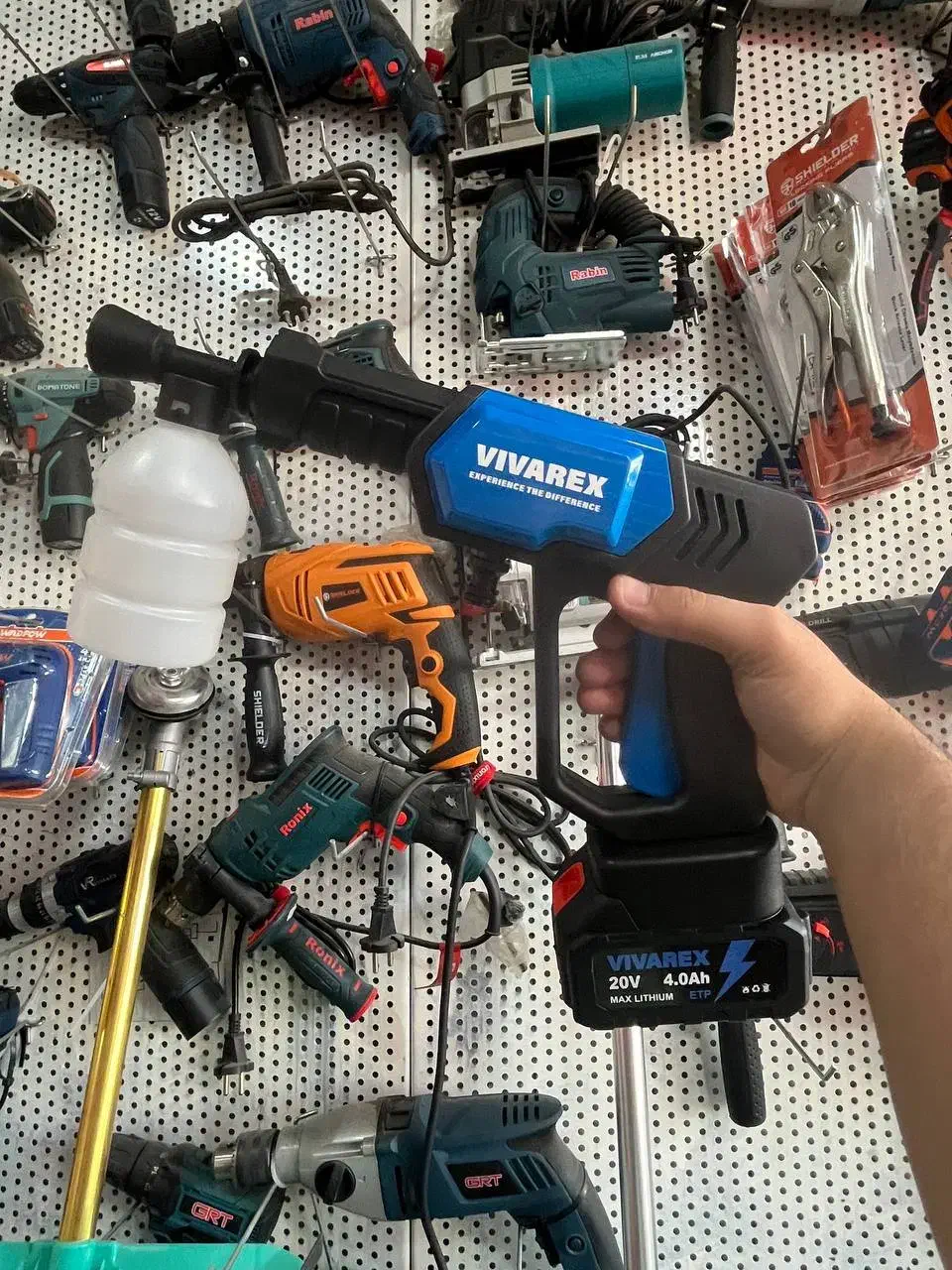 فیلم بهترین کارواش سمپاش شارژی گارانتی دار|ماشین‌آلات صنعتی|تبریز, |دیوار